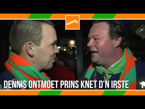 DENNIS ONTMOET PRINS KNET D'N IRSTE BIJ DE KERKUILEN - KruikenTv