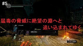 #5【ダークソウルリマスタード版】毒矢の脅威に絶望の淵へと追い込まれてゆく「ジュニちゃんのゲーム実況」