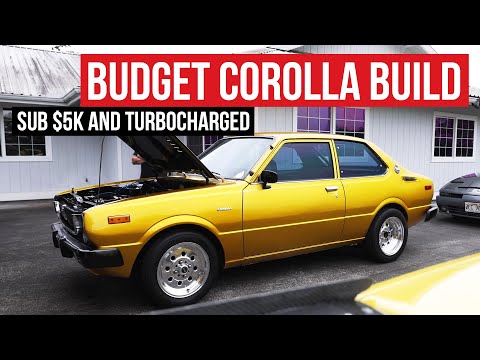 Home-Grown Turbocharged Toyota Corolla Without Breaking The Wallet