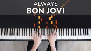 Bon Jovi - Always | Francesco Parrino Piano Cover Tutorial