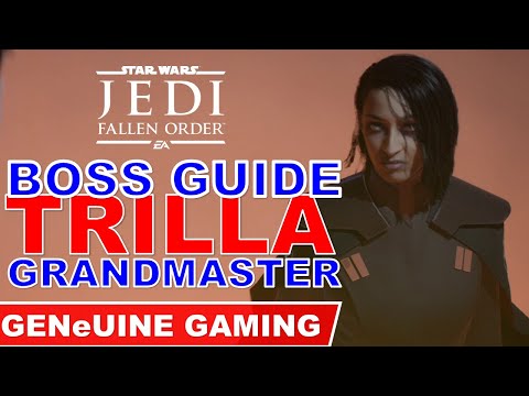 Star Wars Jedi: Fallen Order - BOSS GUIDE: TRILLA SUDURI (Jedi Grandmaster)
