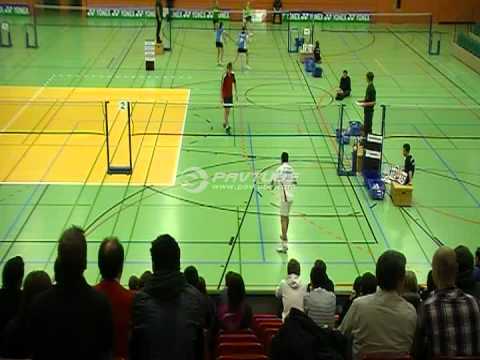 Westdeutsche Meisterschaften JE U15 2011 Max Weißkirchen vs. David Peng Satz 1 Teil 2