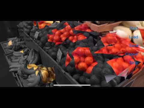 Augmented Reality 6D Reality Platform Demo, 3D Mesh, Texturing