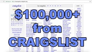 How I make SIX FIGURES from posting Real Estate listings on Craigslist