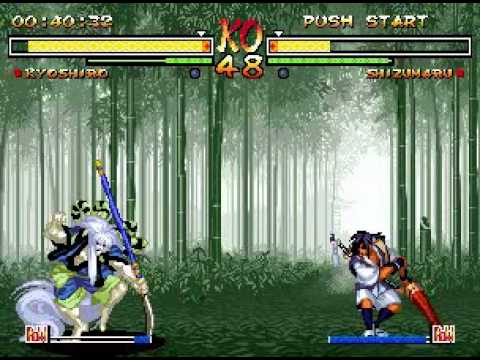 Samurai Shodown V - Senryo Kyoshiro vs. Shizumaru Hisame