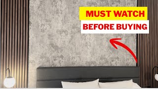 VEELIKE Concrete Wallpaper Review: Peel & Stick Textured