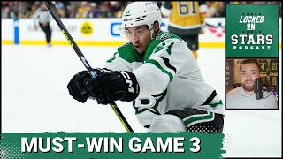 What is the Level of Concern for the Dallas Stars Heading into Game 3 of the WCF? (with Josh Clark)