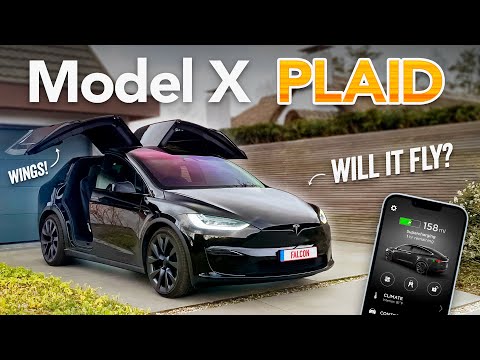 Tesla Model X PLAID: POV-Review & Höchstgeschwindigkeitsplakette FREIGESCHALTET!