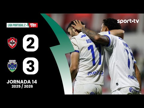 Resumo: Oliveirense 2-3 Chaves - Liga Portugal Meu Super | sport tv