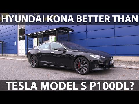 Tesla Model S P100DL Bereiktest