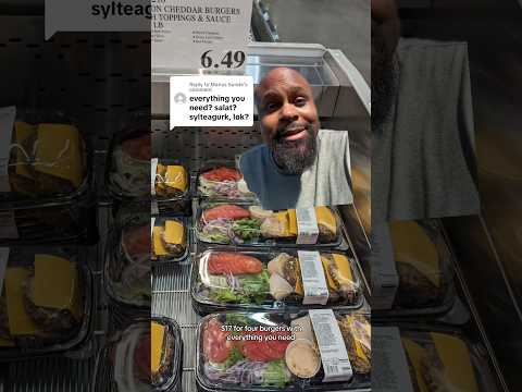 Costco Has Burger Kits Now?! #burgers #costco