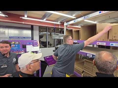 2 Second Lean Leadership summit 2024: JJB Packing area