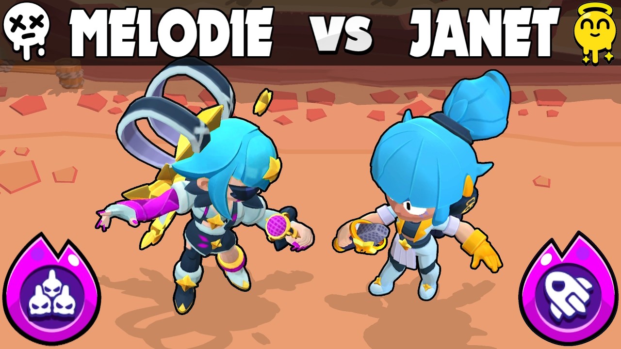 MELODIE vs JANET 🟣 Good Randoms