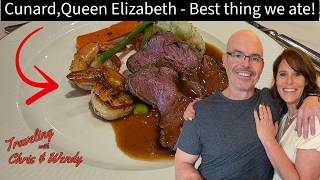 Cunard Queen Elizabeth Dinning Menu Day 3