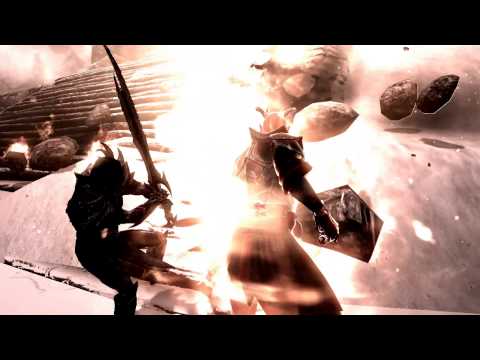 Skyrim Battles - Auri-El/Akatosh vs Mehrunes Dagon [Master Settings]