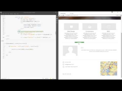 jQuery Tutorial for Beginners 21 Hide and Show Elements