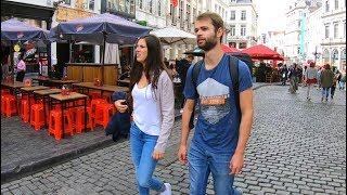Walking Through the Streets of Brussels, Belgium