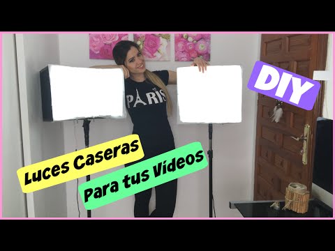DIY | Luces Caseras Para tus Videos | NatyGloss