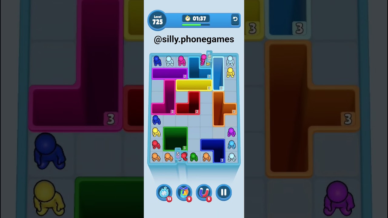 Drop Away Level 725 Walkthrough Solution