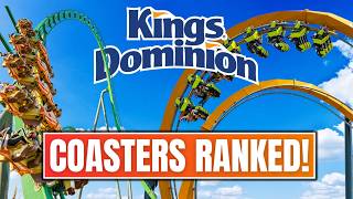 Top 13 Roller Coasters at Kings Dominion!