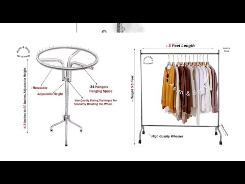 boutique hanging stand rack clothes hanging stand rack #design
