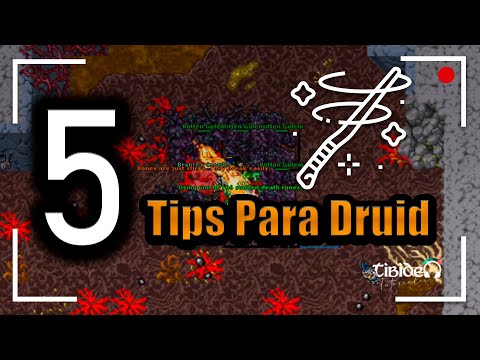 TIBIA 5 TIPS PARA DRUIDS [ENG SUB]
