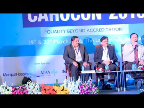 CAHOCON 2016 Energy efficiency in hospitals. A win-win situation - Mr Saurabh Kumar