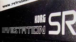 Video thumbnail for Korg Wavestation SR "Vector Synthesizer module" by RetroSound