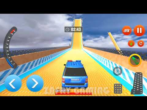 Police Ramp Car Stunts GT Racing Car Stunts Game | Poice Car Racing | Android Games