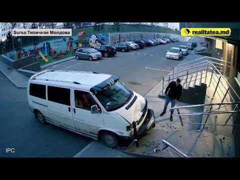 Aterizare „VIP” la Buiucani. Cum a început dimineața unui șofer din Capitală