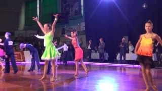 preview picture of video 'XI Mława Open 2013 12-13 C Latin Finał Cha Cha Cha'