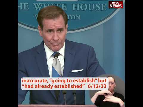 Kirby On WSJ Cuba Spy Base Story: "Inaccurate Was The Tense" — Already Established Vs Going To Establish