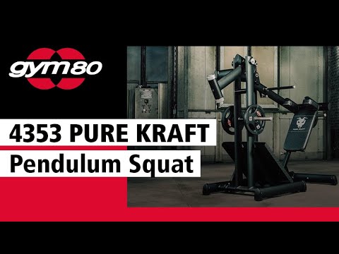 4353 PURE KRAFT Pendulum Squat