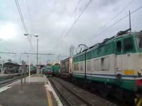 E655.277 in partenza col TC 57106 Pomezia - Rivalta Scrivia