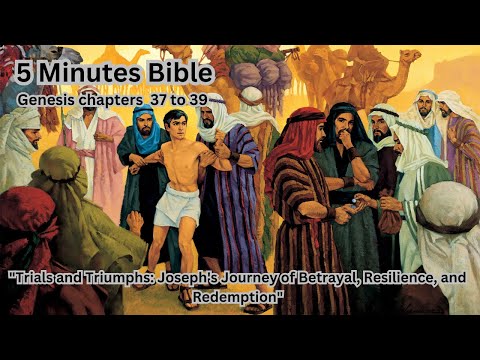 5 Minutes Bible | Genesis 37 to 39 | #Jesus #Bible