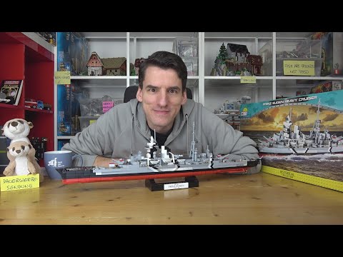 Der glückliche Prinz: Cobi® 4823 Prinz Eugen Heavy Cruiser - Historical Collection