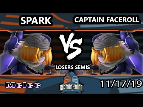 DHATL 2019 SSBM Singles - Spark (Sheik) Vs. Captain Faceroll (Sheik) Smash Melee Tournament LS