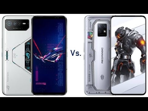 Asus ROG Phone 6 Pro Vs ZTE nubia Red Magic 7S Pro.