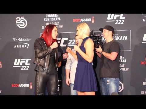 UFC 222 Media Day: Main & Co-Main Event Staredowns