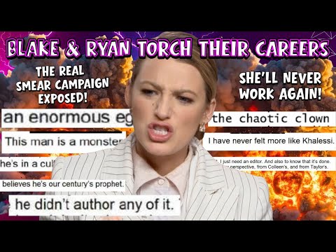 Blake Lively & Ryan Reynolds’ JUST ENDED Their CAREERS As EXPLOSIVE Texts Expose Their LIES