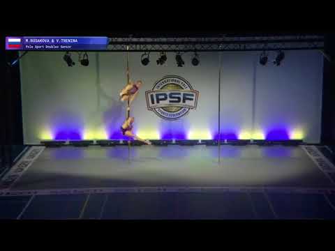 Doubles Marina Rusakova & Viktoriia Trenina of Russia -  Finals 10th 2017 World Pole Sports