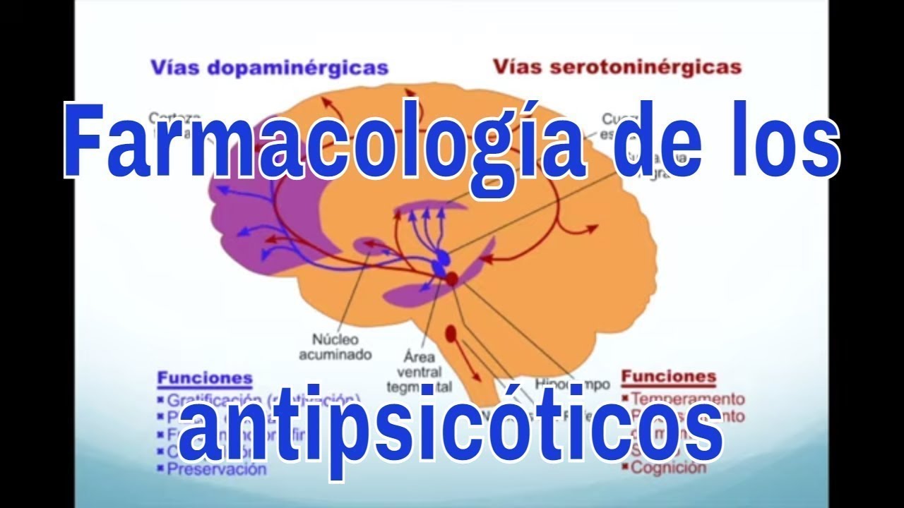 Farmacología del haloperidol, la quetiapina y otros antipsicóticos