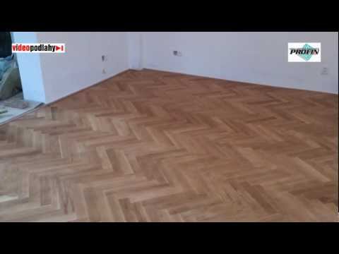 Broušení parketové podlahy fotoprezentace Profin Nová Paka
