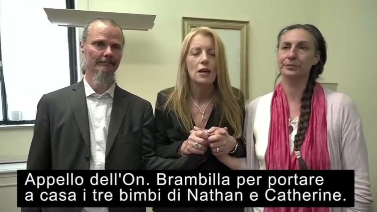 FAMIGLIA NEL BOSCO, L'APPELLO DELL'ON. BRAMBILLA MANO A MANO CON NATHAN E CATHERINE