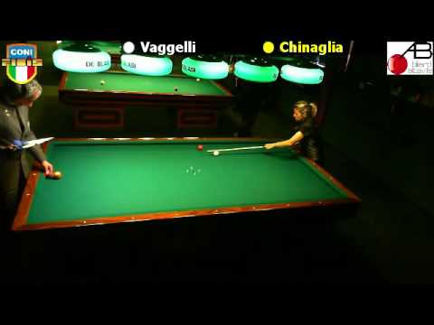 Chinaglia vs Vaggelli - 4ª Prova BTF 2015/2016 CSB Biliardi Altavilla 28/29 Maggio 2016