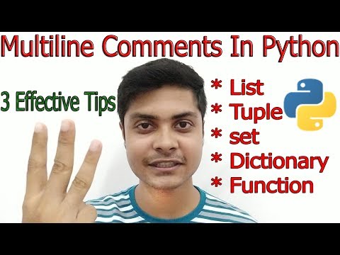 Best Way To Create A Multiline String In Python Code Python Tip Python Coding Programming