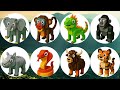 LEGO ABC Animal Sounds Safari Alphabet Song A To Z With LEGO Animals Jumpy Jungle TV