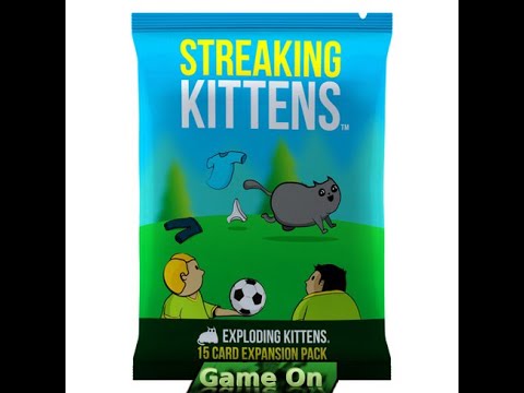 Streaking Kittens expansion for Exploding Kittens