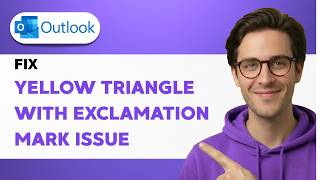 How to Fix Outlook Yellow Triangle With Exclamation Mark Issue [2026 Full Guide]