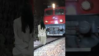 Ghost vs Train vfx video | Can Ghost stop the train ?